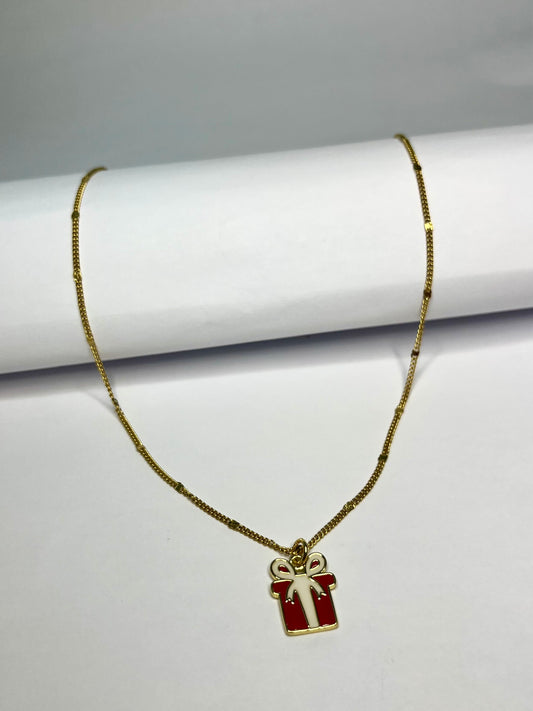 Gift Box Gold Necklace