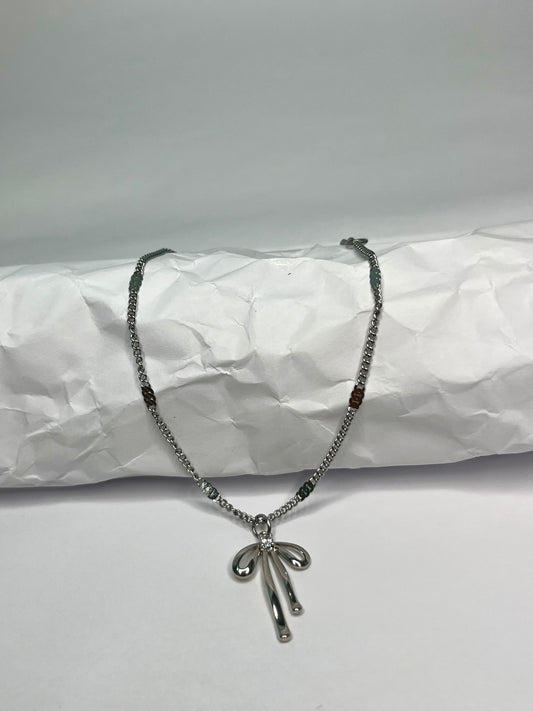 Stainless Steel Bow Bracelet