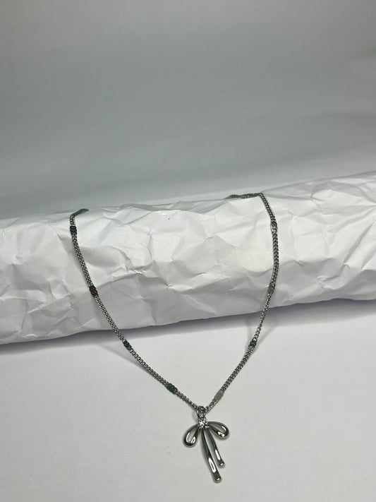 Stainless Steel Bow Anklet